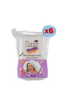 Lux Maxi Bebek Temizleme Pamuğu 60 Lı 6 Adet Lux Maxi Bebek Temizleme Pamuğu 60 Lı 6 Adet