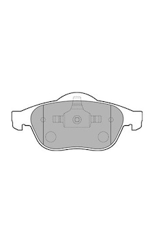 Renault Grand Scenic 2.0 2004-2019 Delphi Ön Fren Balatası N11.15885 Renault Grand Scenic 2.0 2004-2019 Delphi Ön Fren Balatası N11.15885