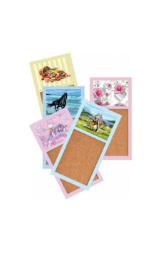 Ant 569 30x60 Renkli Mdf Çerçeveli Mantar Pano 30 Ant 569 30x60 Renkli Mdf Çerçeveli Mantar Pano 30