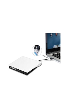 Harici Dvd-Rw Slim Usb 3.0 - Beyaz Harici Dvd-Rw Slim Usb 3.0 - Beyaz