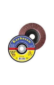 Karbosan Flap Disk Zımpara 115 Mm (40 - 60 - 80 - 100 - 120 Kum) Karbosan Flap Disk Zımpara 115 Mm (40 - 60 - 80 - 100 - 120 Kum)
