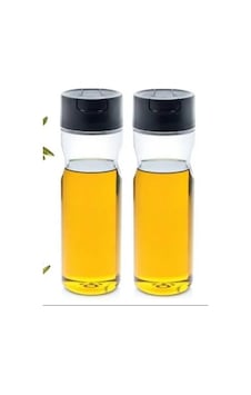 Tupperware 1 L Duru Yağdanlık Sirkelik 2'li Takım Siyah Kapak Tupperware 1 L Duru Yağdanlık Sirkelik 2'li Takım Siyah Kapak