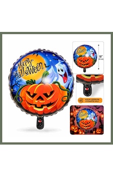 Bezos Hayalet Ve Balkabağı Desenli Folyo Balon 18 İnç 45 Cm Bezos1 Çok Renkli Bezos Hayalet Ve Balkabağı Desenli Folyo Balon 18 İnç 45 Cm Bezos1 Çok Renkli