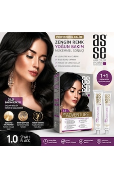 Asse New Adventure 12.00 Extra Platin Saç Boyası Kalıcı Krem Saç Boyası, Oksidan Krem Ve 3 Lü Bakım İçeren Saç Boyama