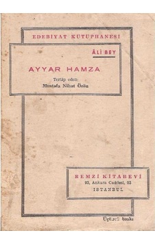 Ayyar Hamza Üç Fasıllık Oyun - Ali Bey 2.el Ayyar Hamza Üç Fasıllık Oyun - Ali Bey 2.el
