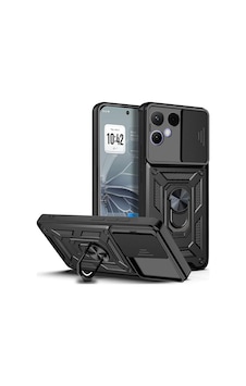 Teleplus Tecno Pova Curve 2 Kılıf Magnetik Standlı Kamera Korumalı Slide Sürgülü Cover Kapak Siyah Teleplus Tecno Pova Curve 2 Kılıf Magnetik Standlı Kamera Korumalı Slide Sürgülü Cover Kapak Siyah