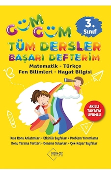 3.sınıf Gümgüm Tüm Dersler Başarı Defterim Düşün Çöz Yayınları
