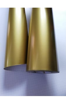Gold Altın Renk Yapışkanlı Folyo Parlak Yüzey 122 Cm X 1 Metre