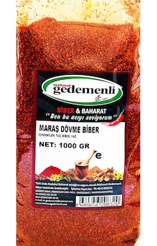 Mahmut Gedemenli Maraş Dövme Biber 1 KG Mahmut Gedemenli Maraş Dövme Biber 1 KG