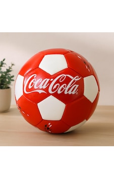 Dikişli Futbol Topu - Kırmızı Beyaz 420 G Çok Renkli