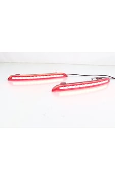 HONDA CIVIC 2022+ UYUMLU ARKA TAMPON SIS LEDI - KIRMIZI HONDA CIVIC 2022+ UYUMLU ARKA TAMPON SIS LEDI - KIRMIZI