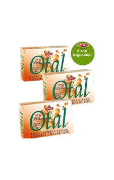Otacı Otal Çam Katranlı ve Kükürtlü Sabun 3 x 80 G