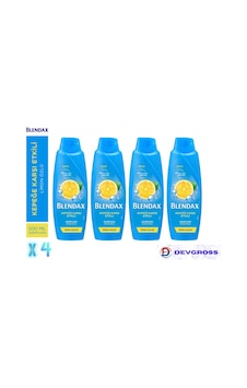 Kepeğe Karşı Etkili Limon Özlü Şampuan 4x500 Ml Kepeğe Karşı Etkili Limon Özlü Şampuan 4x500 Ml