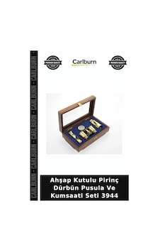 Özel Üretim Dekoratif Hediyelik Koleksiyon Ahşap Kutulu Pirinç Dürbün Pusula Ve Kumsaati Seti 3944 Özel Üretim Dekoratif Hediyelik Koleksiyon Ahşap Kutulu Pirinç Dürbün Pusula Ve Kumsaati Seti 3944