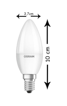 Osram Led Value 4,9w E14 Mum Beyaz Osram Led Value 4,9w E14 Mum Beyaz