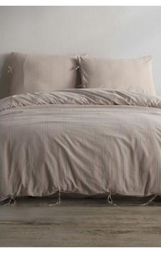 Majoli Stone Washed Çift Kişilik Nevresim Takımı Vetro Desenli Majoli Stone Washed Çift Kişilik Nevresim Takımı Vetro Desenli