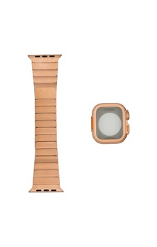 Apple Uyumlu Watch 7 45mm Redclick Krd-126 Kordon + Sert Kasa Koruyuculu Metal Kordon Apple Uyumlu Watch 7 45mm Redclick Krd-126 Kordon + Sert Kasa Koruyuculu Metal Kordon