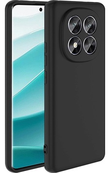 Xiaomi Redmi Note 14 Pro 4g Renk / Siyah Arka Kapak Silikon Kılıf Xiaomi Redmi Note 14 Pro 4g Renk / Siyah Arka Kapak Silikon Kılıf