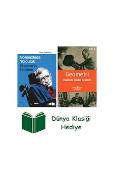 Sonsuzluğa Yolculuk - Stephen La Hayatım + Geometri + Dünya Klasiği Hediye Sonsuzluğa Yolculuk - Stephen La Hayatım + Geometri + Dünya Klasiği Hediye