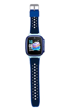 Kilifone - Huawei Gt4 41mm 18mm Uyumlu - Kordon Çocuklara Özel Silikon Strap Kayış - Krd-138 - Deep Blue - T36625
