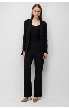 Mizalle Basic Double Klasik Siyah Pantolon