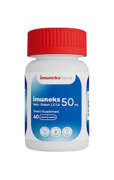 İmuneks Farma İmuneks 50 mg Beta Glukan (1,3/1,6) içeren Takviye Edici Gıda 40 Kapsül İmuneks Farma İmuneks 50 mg Beta Glukan (1,3/1,6) içeren Takviye Edici Gıda 40 Kapsül