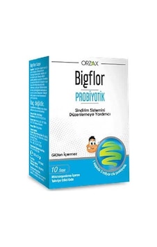 Orzax Bigflor Probiyotik 10 Saşe Orzax Bigflor Probiyotik 10 Saşe