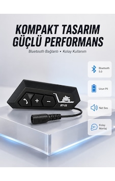 Bt22 Motosiklet Kask İçi Bluetooth Kulaklık İnterkom Destekli Yeni Nesil 79071231 Bt22 Motosiklet Kask İçi Bluetooth Kulaklık İnterkom Destekli Yeni Nesil 79071231