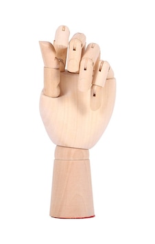 Ahşap Model Mankeni Sağ El Bayan 25 Cm.