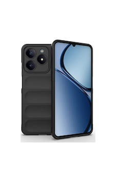 Realme C61 Kılıf Elde Tutma Kolaylıkla Kaydırmaz Kenar Line Dizayn Optietnik Kapak Siyah Realme C61 Kılıf Elde Tutma Kolaylıkla Kaydırmaz Kenar Line Dizayn Optietnik Kapak Siyah