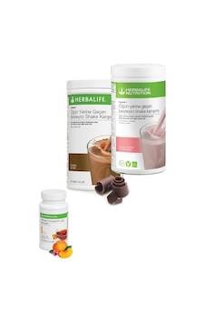 Herbalife Set 1 Adet Çikolatalı Shake 1 Adet Ahudululu Shake Ve 1 Herbalife Set 1 Adet Çikolatalı Shake 1 Adet Ahudululu Shake Ve 1