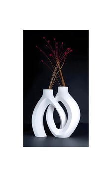 Romantik Vazo Premium Hediyelik Beyaz - 844419574 Beyaz Romantik Vazo Premium Hediyelik Beyaz - 844419574 Beyaz
