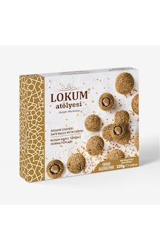 Susam Kaplı, Tahinli Hurma Topları 120g Susam Kaplı, Tahinli Hurma Topları 120g