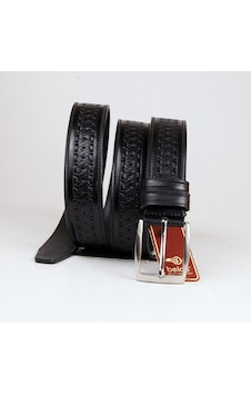 Beldekemer Ms35-03 Spor Erkek Deri Kemeri 3.5 Cm Eninde