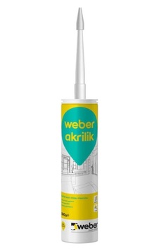 Weber Akrilik Mastik Beyaz 500 Gr (479818168) Beyaz Weber Akrilik Mastik Beyaz 500 Gr (479818168) Beyaz