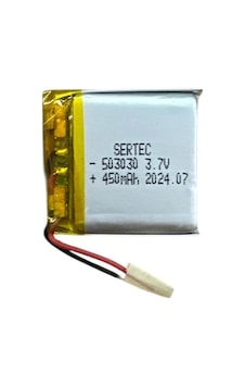 503030 3.7v 450mah Li-polymer Pil Devreli/1.5a