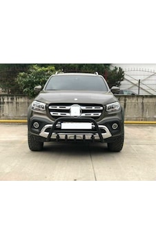 Nissan Navara Ön Tampon Koruma Demiri 2006+ / 2016+ Siyah Pwt03