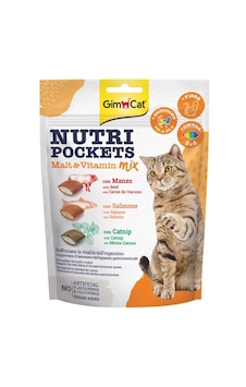 Gimcat Nutri Pockets Kedi Ödülü Malt & Multivitamin 150 G Gimcat Nutri Pockets Kedi Ödülü Malt & Multivitamin 150 G