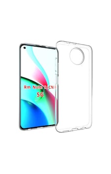 Xiaomi Redmi Note 9t Kılıf Zore Süper Silikon Kapak Renksiz