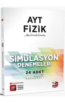 3D Yayınları Ayt Fizik Simülasyon Denemeleri 3D Yayınları Ayt Fizik Simülasyon Denemeleri