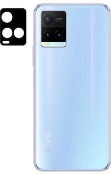 Vivo Y32 Zore 3d Kamera Camı Siyah