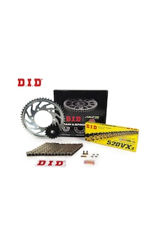 Dıd Zincir Dişli Seti Honda Cbf 250 250 Cc 2004-2009 / Zincir : Dıd-520vx3 Gold -106 / Dişli: Sunstar 13t - Jt 37t Dıd Zincir Dişli Seti Honda Cbf 250 250 Cc 2004-2009 / Zincir : Dıd-520vx3 Gold -106 / Dişli: Sunstar 13t - Jt 37t