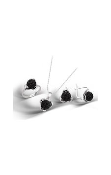 Kuyumcudükkani Avusturya"crystal"taşlı Mini Set -24088-w-blk 17 Beyaz Kuyumcudükkani Avusturya"crystal"taşlı Mini Set -24088-w-blk 17 Beyaz