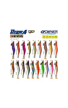 Owner 51881 Draw Squid Ed-3 10,5 Cm Kalamar Owner 51881 Draw Squid Ed-3 10,5 Cm Kalamar