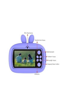 Torima Trm-cmr18 Dijital Video Fotoğraf Çocuk Kamerası Anlık Termal Resim Kağıt Baskılı Yazıcı Torima Trm-cmr18 Dijital Video Fotoğraf Çocuk Kamerası Anlık Termal Resim Kağıt Baskılı Yazıcı