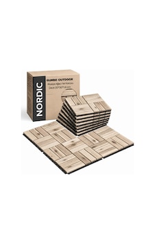 Nordıc Akasya Parke Masif Geçmeli Karo Deck Yağsız Naturel Ahşap Yer Döşemesi Nordıc Akasya Parke Masif Geçmeli Karo Deck Yağsız Naturel Ahşap Yer Döşemesi