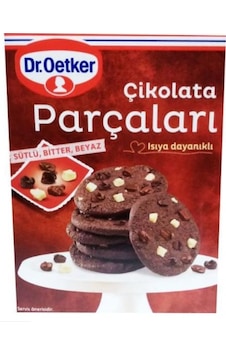 Dr. Oetker Çikolata Parçaları Sütlü Bitter Beyaz 70 G Dr. Oetker Çikolata Parçaları Sütlü Bitter Beyaz 70 G