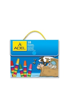 Çantalı 18'Li Pastel Boya Çantalı 18'Li Pastel Boya