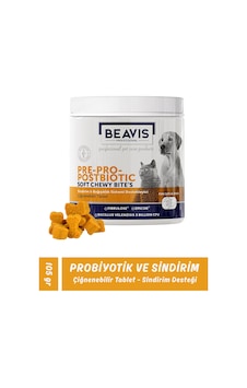 Kedi Köpekler İçin Probiyotik Ve Sindirim Destekli Çiğnenebilir Tablet 105 Gr