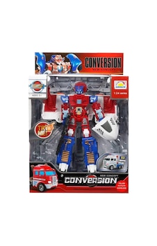 1:24 Sesli Ve Işıklı Dönüşebilen Robot 22 Cm 1:24 Sesli Ve Işıklı Dönüşebilen Robot 22 Cm